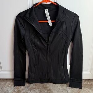 NWT lululemon Define Jacket — Shimmer Black (Discontinued) | Women’s Sz 4